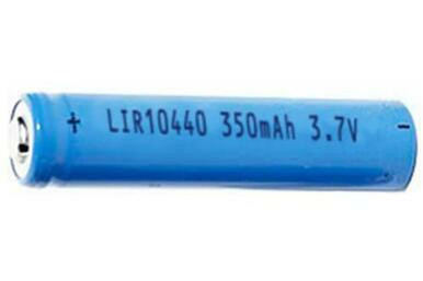Power Portable AAA 3.7V 10440 lithium ion button top battery
