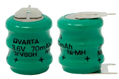 Varta 3/V80H 3P 3.6V NiMH 3 pin battery
