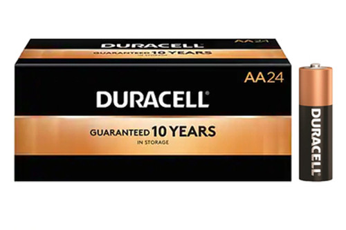 24-Pack AA Duracell (MN1500) Alkaline Batteries