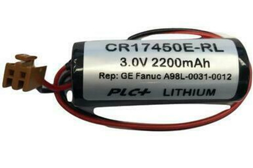 GE Fanuc CR17450E-RL / CR17450SE-R  3V Lithium PLC Battery