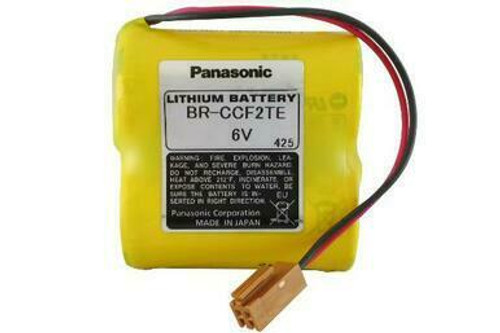 GE Fanuc BR-CCF2TH, BR-CCF2TE 6 Volt Lithium PLC Battery (CUTLER HAMMER)