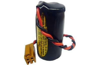 GE Fanuc B9712T 3 volt lithium PLC battery with wire leads
