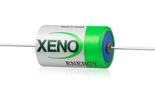 Xeno XL-050FAX 3.6V 1/2 AA 1.2Ah Lithium Battery w/ Axial Leads