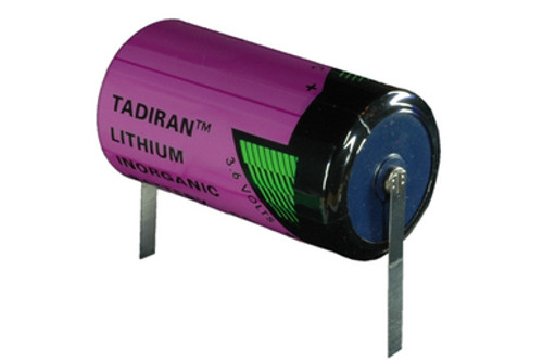 Tadiran TL-5920/S 3.6V C 8.5 Ah Lithium Battery (ER26500 / LS26500) with Tabs