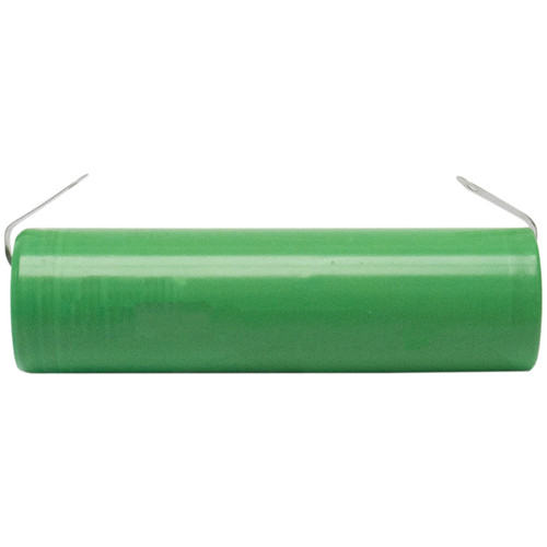 Samsung 25R 18650 lithium ion battery with spot welded tabs