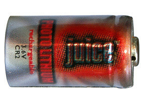 Juice RCR2 3.6V rechargeable lithium ion battery for compatible cameras