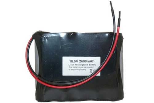 18.5 Volt Lithium Ion Battery Pack (2600 mAh) with Protection IC