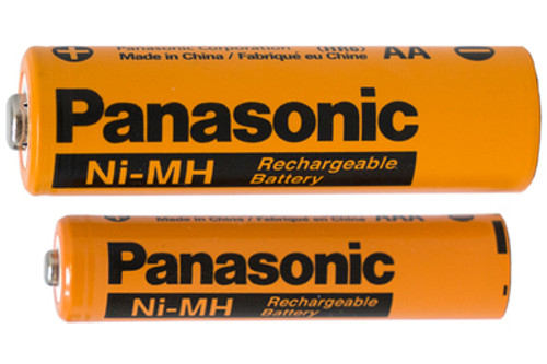 4 x AA 2000 mAh + 4 x AAA 750 mAh Panasonic NiMH Rechargeable Batteries (Industrial Eneloop)