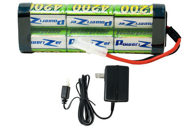 Power Portable 7.2V 4200mAh NiMH battery pack with wall charger