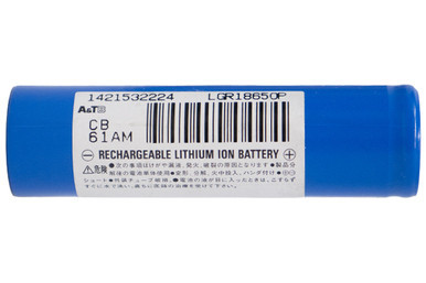 Toshiba 18650 3.6V lithium ion flat top rechargeable battery