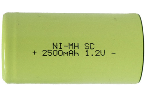 Sub C NiMH Battery (2500 mAh)