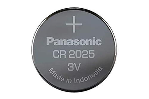 CR2025 Panasonic 3 Volt Lithium Coin Cell Battery