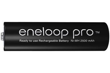 Panasonic Eneloop Pro AA rechargeable battery, 2500 mAh