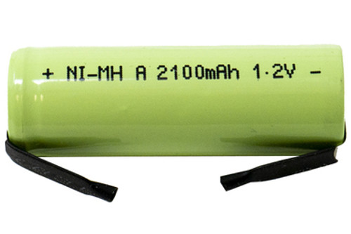 A NiMH Battery with Tabs (2100 mAh)
