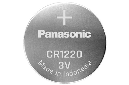 Panasonic CR1220 3 Volt Lithium Coin Cell Battery