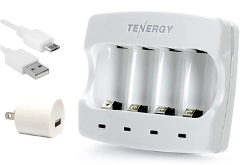 Tenergy 4-slot RCR123A USB Charger