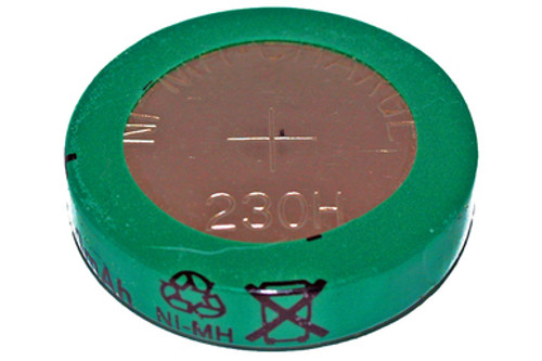 230H 1.2 Volt NiMH Button Battery