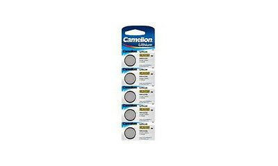 CR2025 Camelion 3V lithium coin cell batteries 5 card pack