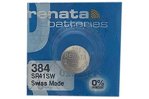 Renata 384 Silver Oxide Battery (1 Card)