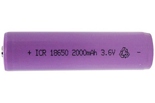 Keeppower 18650 Li-Ion Akku mit 3400mAh, 3,6V - 3,7V Li-Ion-Akku geschützt  mit PCB 1 Stück (Button Top)