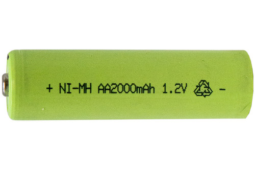 AA 2000 NiMH Battery (Button Top)