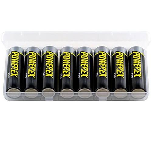 AA NiMH Powerex PRO Rechargeable Batteries (2700 mAh) with Battery Case (8 Card) Wholesale & direct to consumer