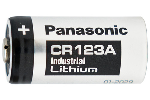 Panasonic Industrial CR123A 3 Volt lithium batteries 1200-pack