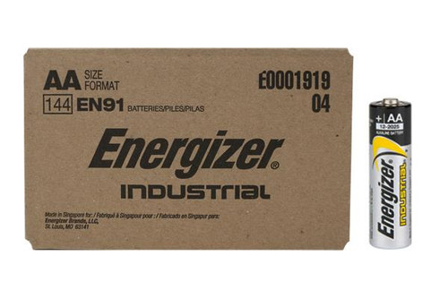 144-Pack AA Energizer Industrial EN91 consumer sales and volume pricing