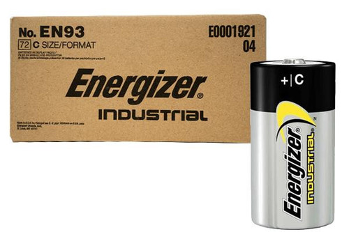 72-Pack C Energizer Industrial EN93 wholesale & retail