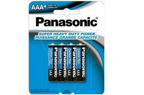 192-Pack AAA Panasonic Heavy Duty Batteries (48 Cards of 4)