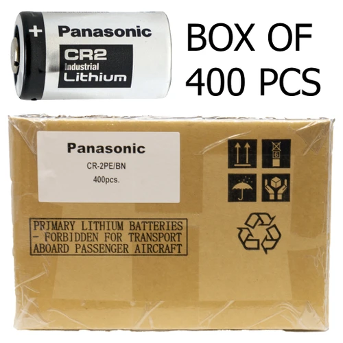 400-Pack CR2 Panasonic Industrial 3 Volt Lithium Batteries consumer sales and volume pricing