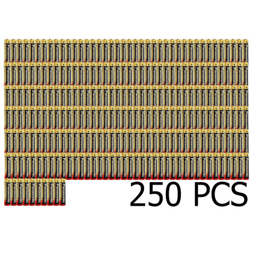 Bulk pack of Panasonic AAA 1.5V alkaline batteries