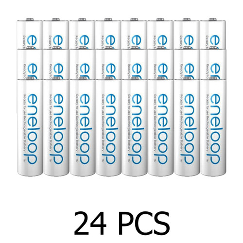 24-Pack AA NiMH Panasonic Eneloop 2000 mAh Rechargeable Batteries