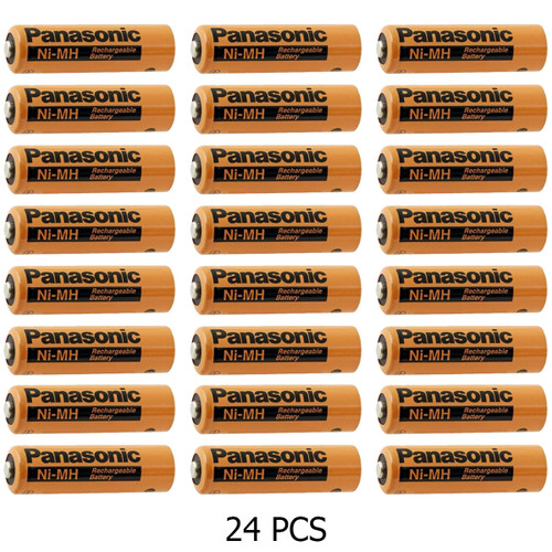 Panasonic AA rechargeable batteries with HHR-210AAC4B model