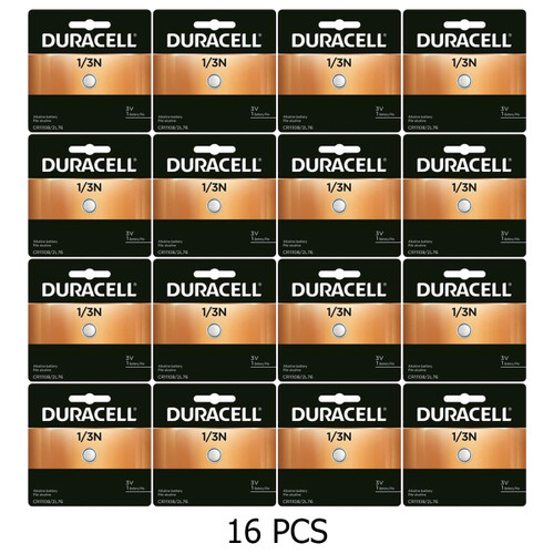 16-Pack Duracell DL1/3N (2L76) 3 Volt Lithium Batteries