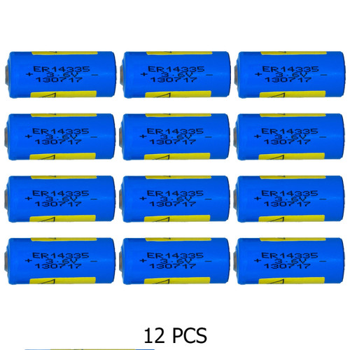 12-pack ER14335 primary lithium batteries by Power Portable