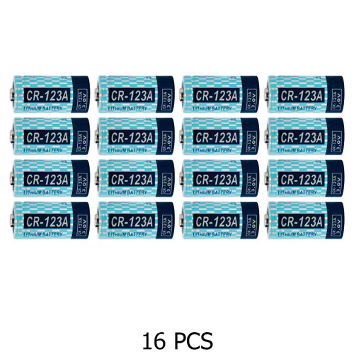 Powerizer CR123A lithium batteries for cameras and flashlights
