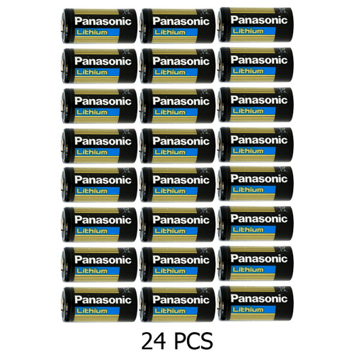 Panasonic CR123A batteries with long shelf life