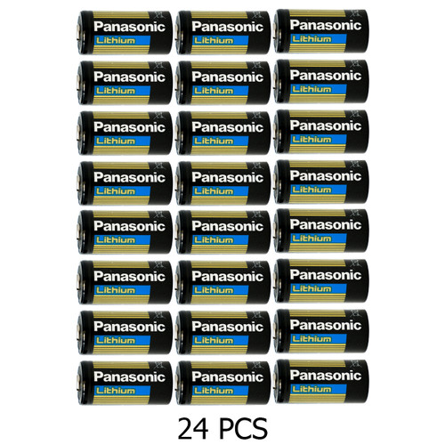 24-Pack Panasonic CR123A 3 Volt Lithium Battery