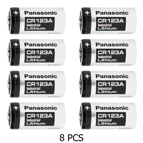 Panasonic CR123A lithium batteries for cameras and flashlights