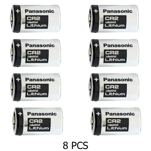 8-Pack CR2 Panasonic Industrial 3 Volt Lithium Batteries Wholesale & direct to consumer