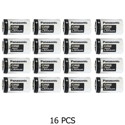 Panasonic CR2 3 Volt lithium batteries, 16-pack for cameras