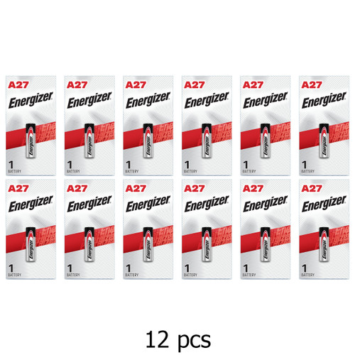 12-Pack Energizer A27 12 Volt Alkaline Batteries