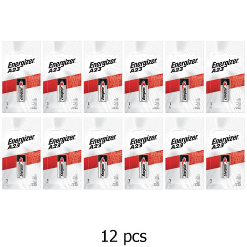 12-Pack A23 Energizer 12 Volt Alkaline Batteries