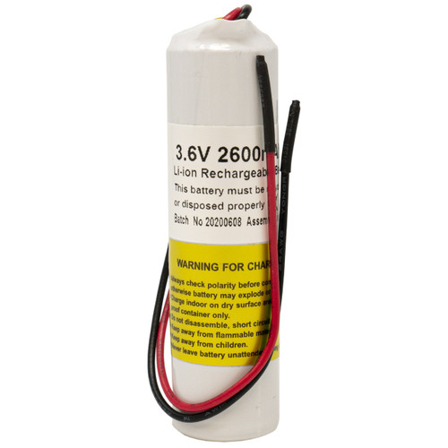 3.7 Volt 18650 Lithium Ion Battery (2600 mAh) with PCB Protection