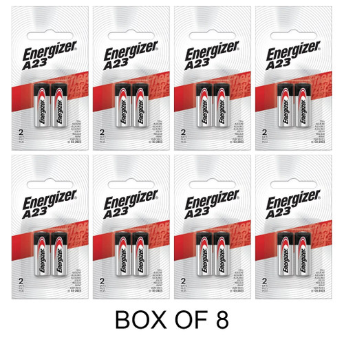 Energizer A23 12 volt alkaline batteries, 16-pack