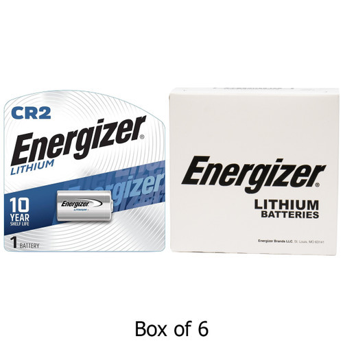 6-Pack CR2 Energizer 3 Volt Lithium Battery