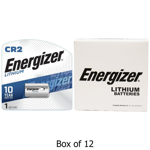12-Pack CR2 Energizer 3 Volt Lithium Battery