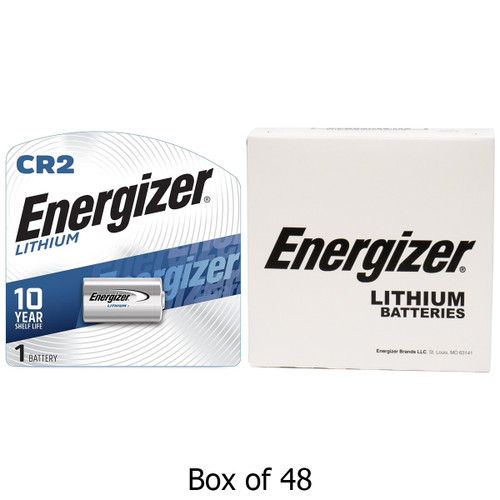 Energizer CR2 lithium batteries in bulk pack