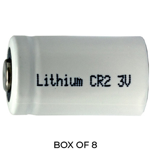 Power Portable 8-pack CR2 3 volt lithium batteries